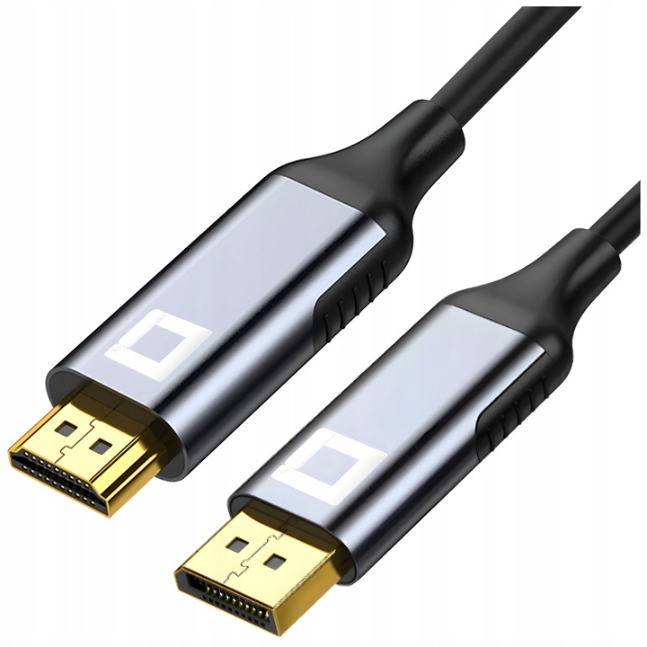 Кабел, Co2 Displayport Hdmi 2.1, Fhd 240Hz 8K 60Hz Hdr, 2M