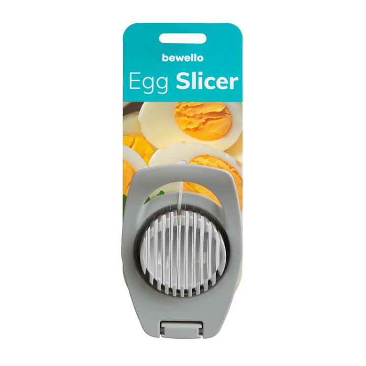 Bewello 57556G Tojásszeletelő – műanyag – 13 x 8, 4 x 3, 8 cm