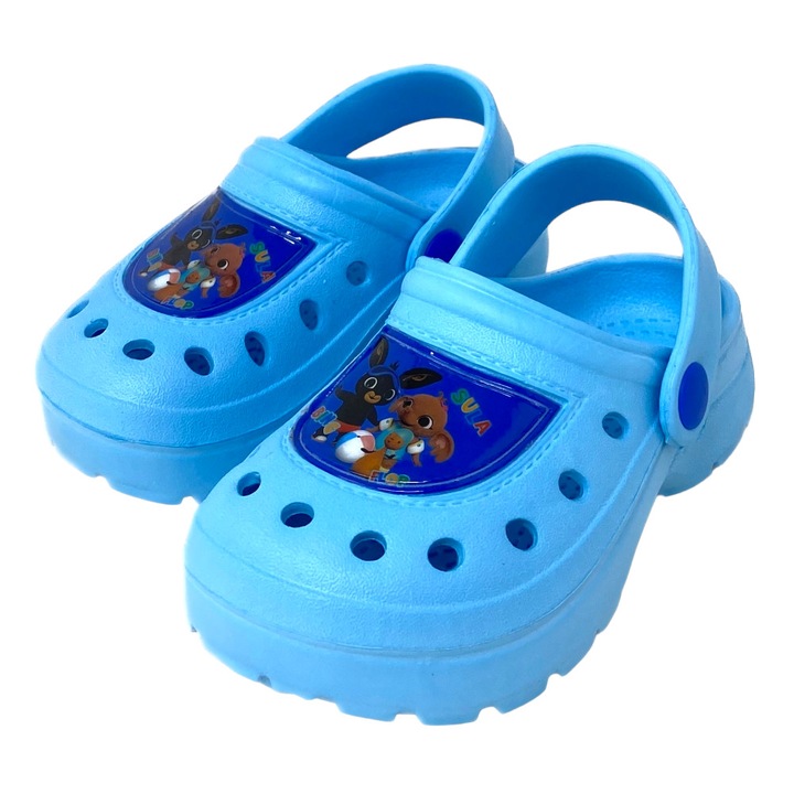 Gyermekpapucsok, kek, Smile, Bing, Kék