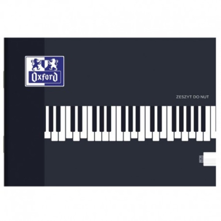 Caiet pentru muzica, Oxford, A5, 16 file, 210x148mm
