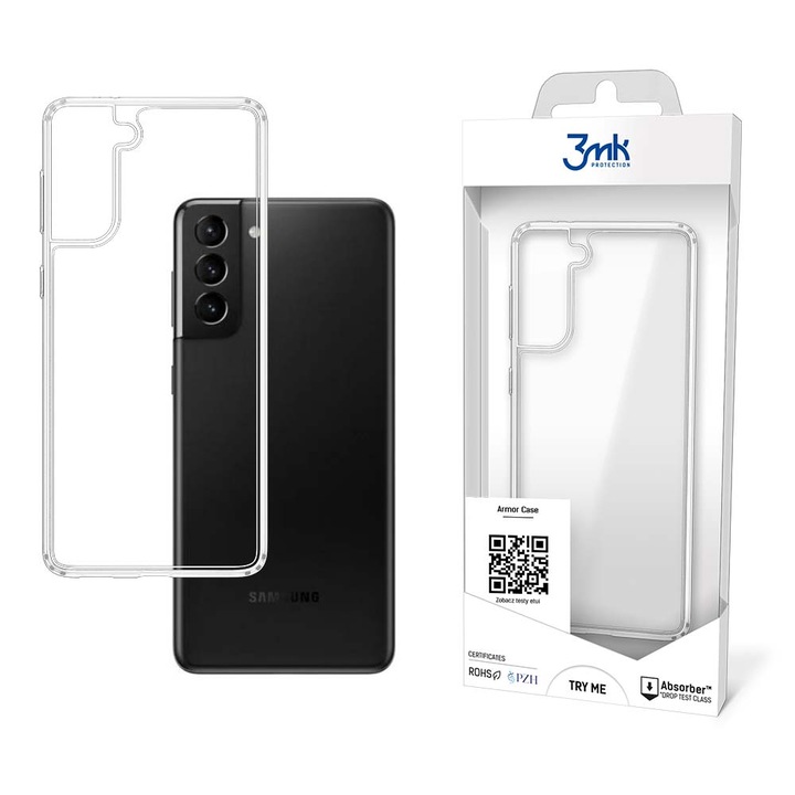 Кейс за Samsung Galaxy S21 5G G991, Armor, Grip Pro, U784, Transparent