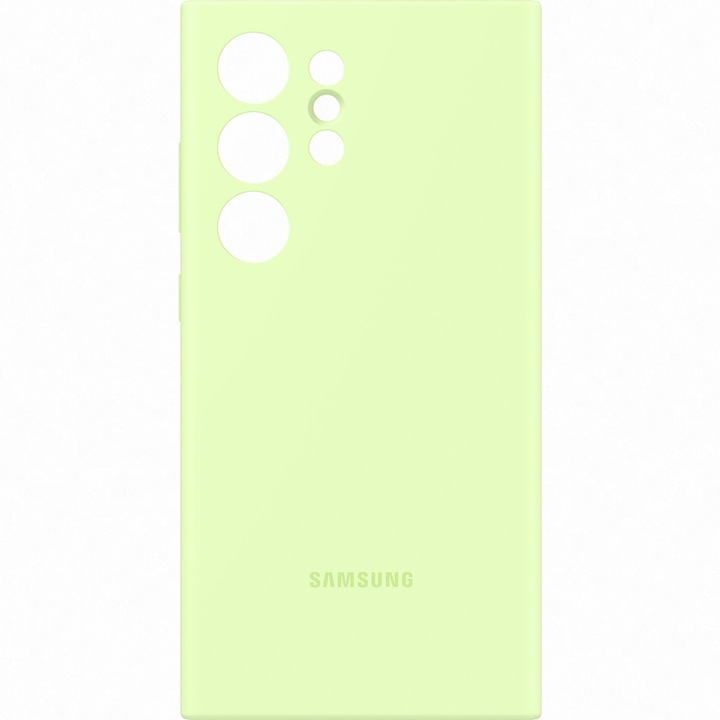 Калъф за Samsung Galaxy S24 Ultra S928, Силиконов кейс, Precision Fit, U934, Зелен