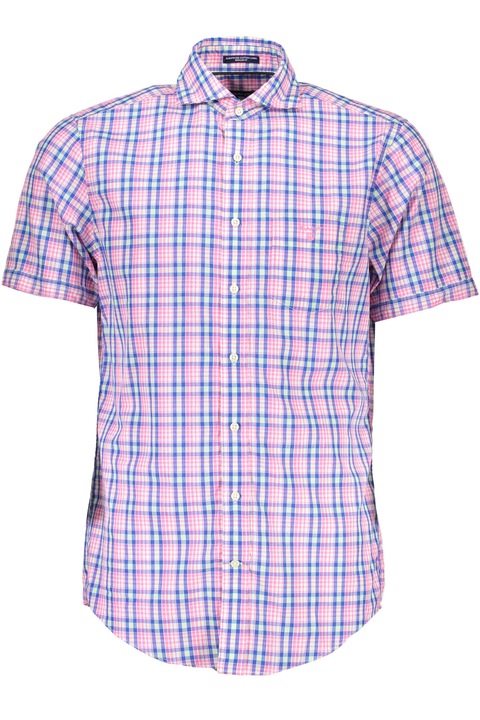 Мъжка риза, GANT, 80% памук, 20% вълна, розово, XS INTL, 1601300551