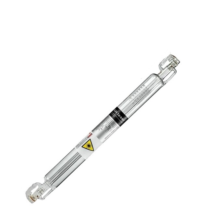 CO2 lézercső, Vevor, 50W, 800mm, magas hőmérsékletnek ellenálló, 50W, 1830x80mm