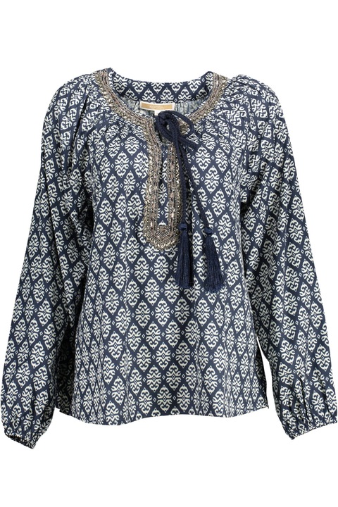 Дамска риза, KOCCA, 100% полиестер, синя, ROMILDA, Син, S