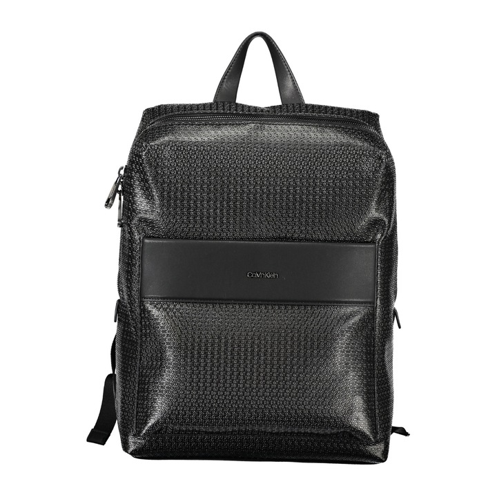 Rucsac barbati, CALVIN KLEIN, 51% Poliester, 49% Poliuretan, Negru, UNI, K50K510802