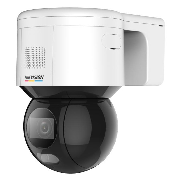 Camera ColorVu PT, 4 MP, lentila 4mm, WL 30m, Audio, Alarma, PoE, WiFi, IP66 - HIKVISION DS-2DE3A400BW-DE-W(F1)(T5)