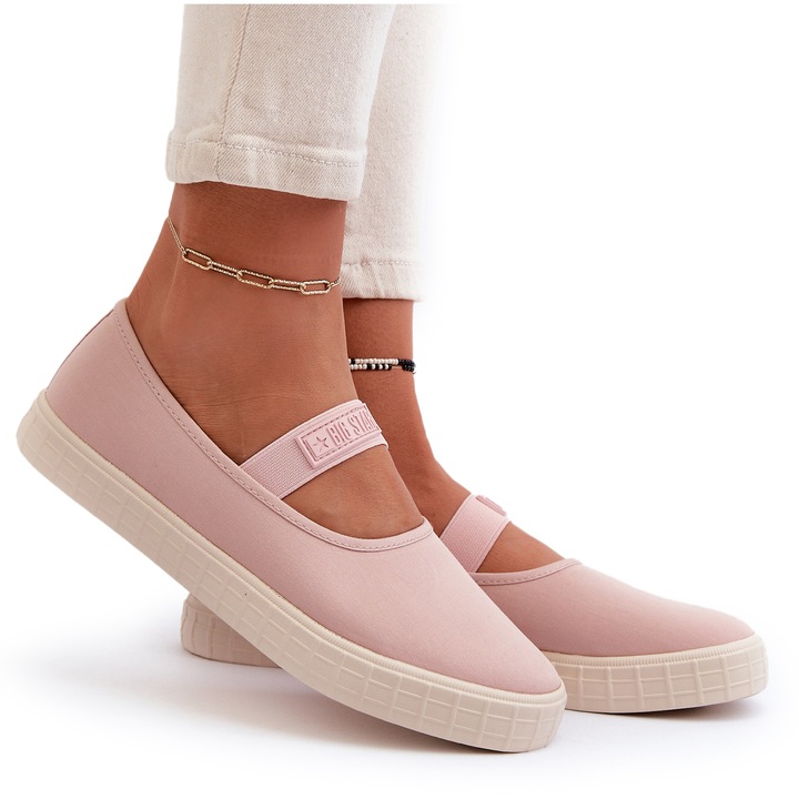 Női tornacipő Big Star NN274606 Pink, Rózsaszín