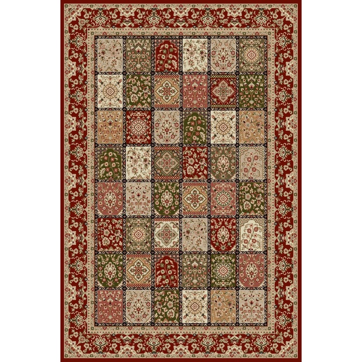 Modern szőnyeg, Home Vista, Lotos 1518, Grena, 200x400 cm