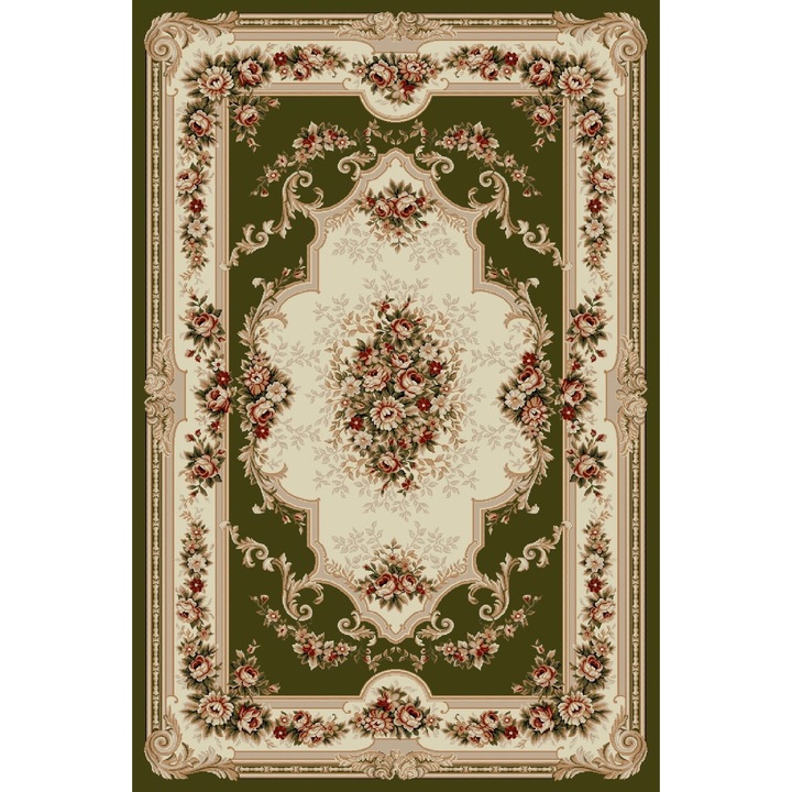 Килим, Home Vista, Lotos 574, Зелен, 60x110 см