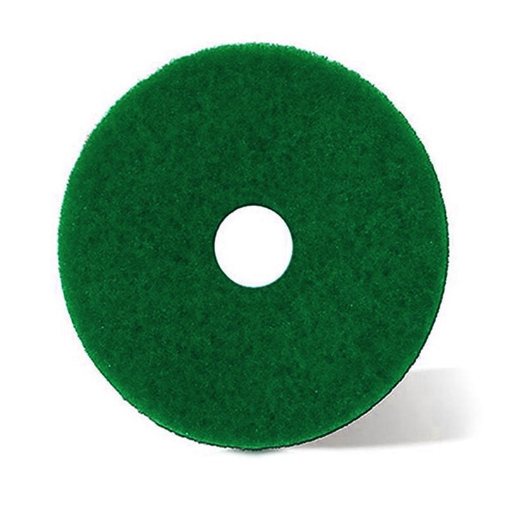 Disc de curatat, 15", 380 mm, Verde