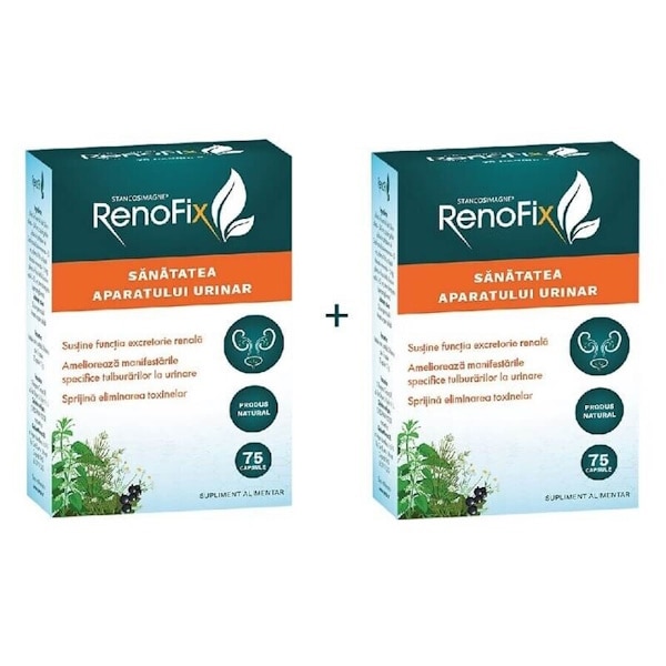 Renofix Pachet Stancosimagne Renofix, 75 capsule + 75 capsule, Doppelherz - eMAG.ro