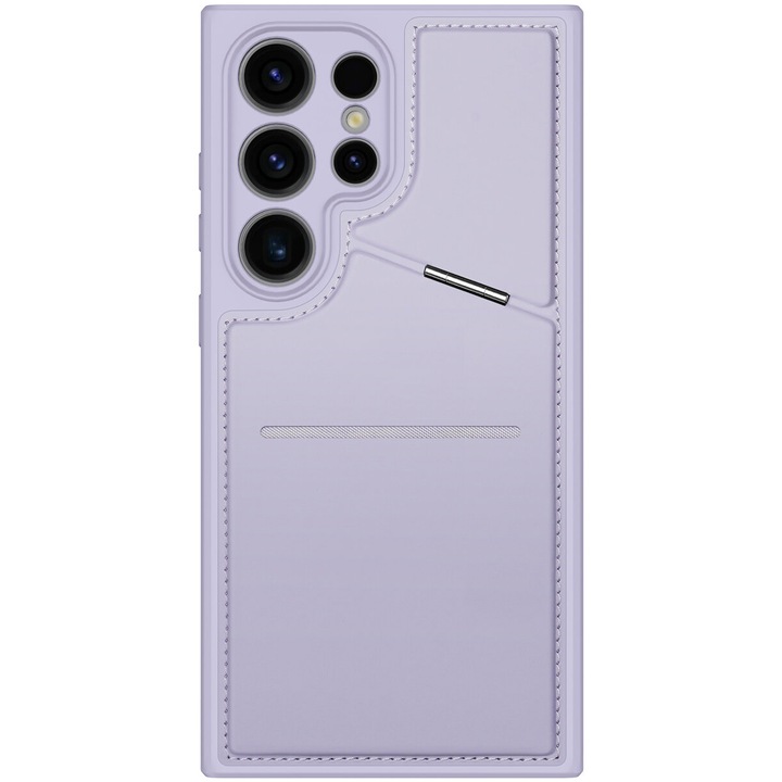 Калъф MagSafe за Samsung Galaxy S24 Ultra S928, Rafi II, Grip Pro, U1442, лилав