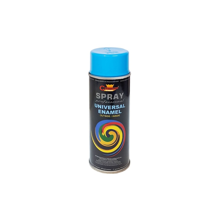 Spray primer profesional CHAMPION 400ml Albastru deschis RAL5015