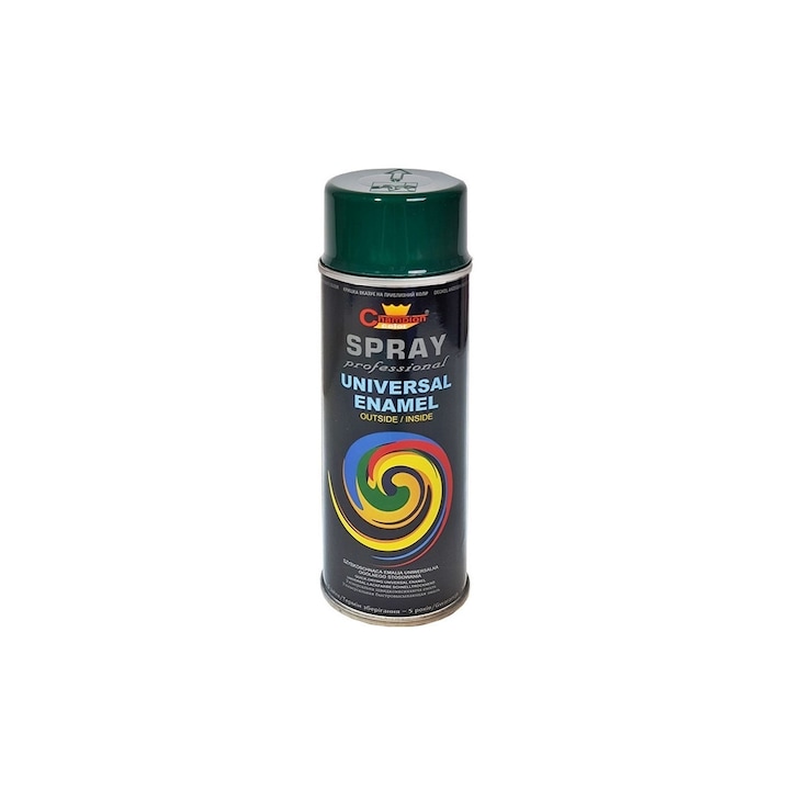 Spray primer profesional CHAMPION 400ml Verde inchis RAL6009
