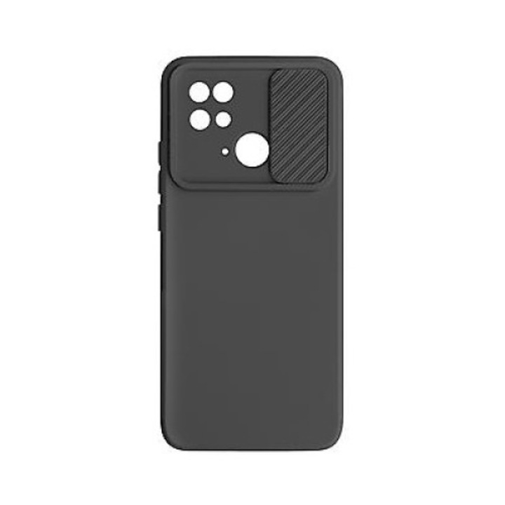 Кейс със защита на камерата за Xiaomi Redmi 10C Черен