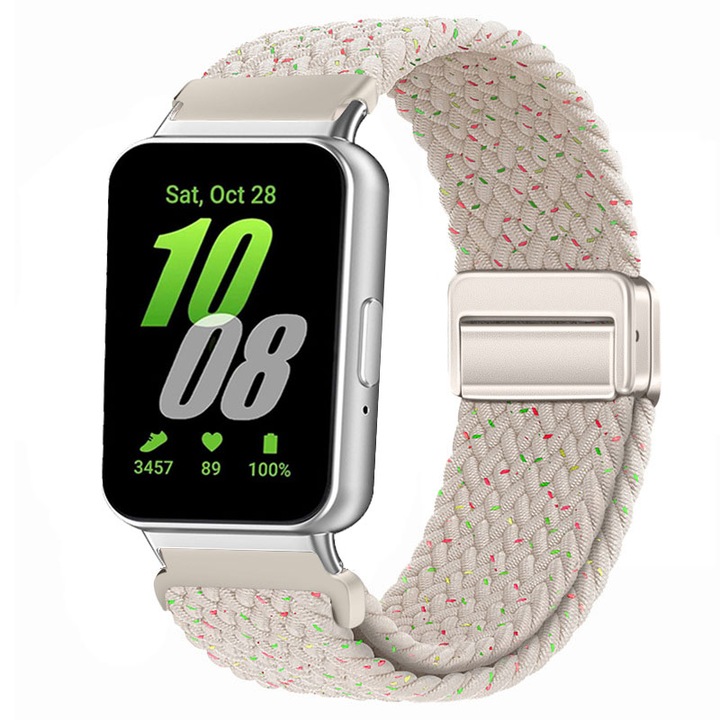 Каишка за Samsung Galaxy FIT3, HITTERGEM, тъкан микрофибър, удобна и лесна за носене, Starlight Dots