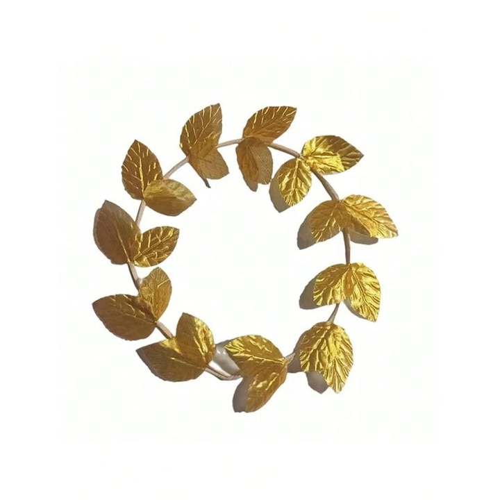 Coroana de lauri, romana, aurie, marime universala