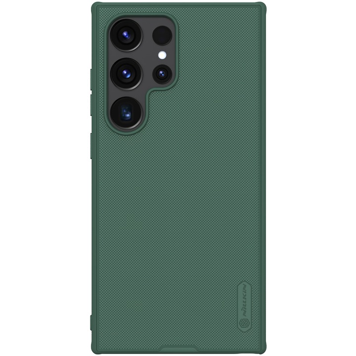 Husa pentru Samsung Galaxy S24 Ultra S928, Super Frosted Shield Pro, Grip Pro, U1598, Verde