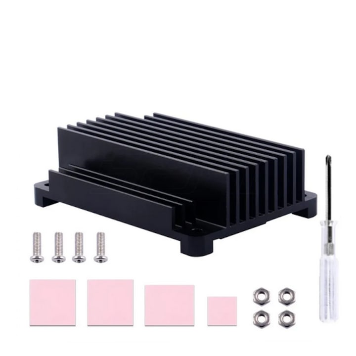 Radiator din Aliaj de Aluminiu CNC pentru Raspberry Pi CM4