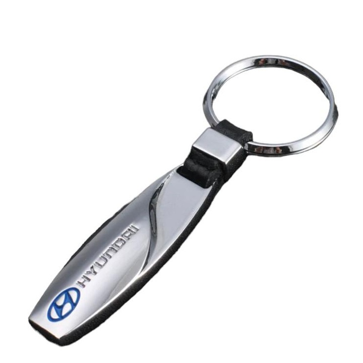 Ключодържател Hyundai, сребрист/черен