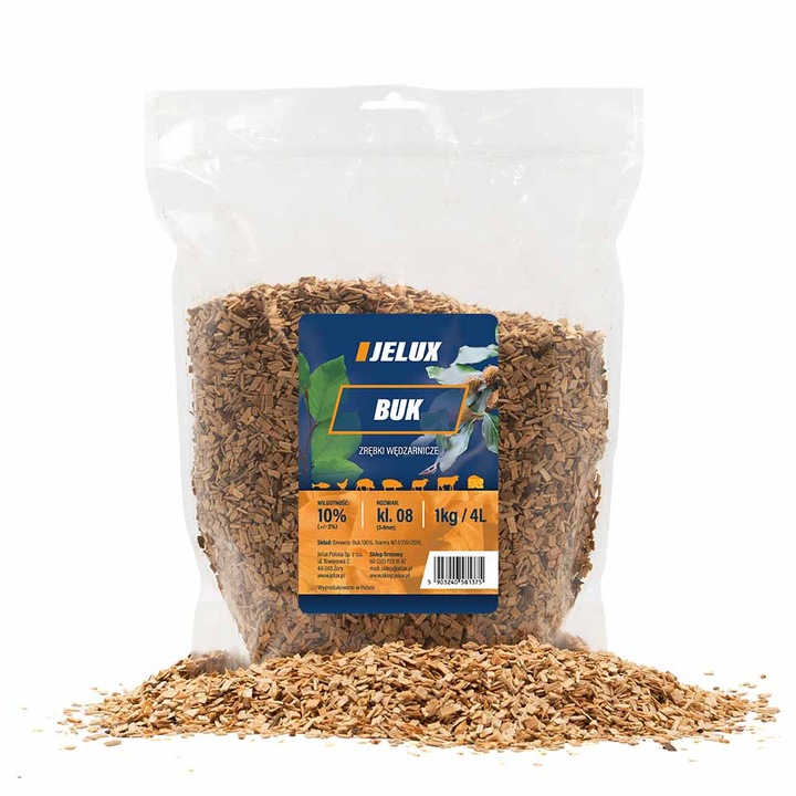 Aschii pentru afumare, Jelux, uscate, 1kg