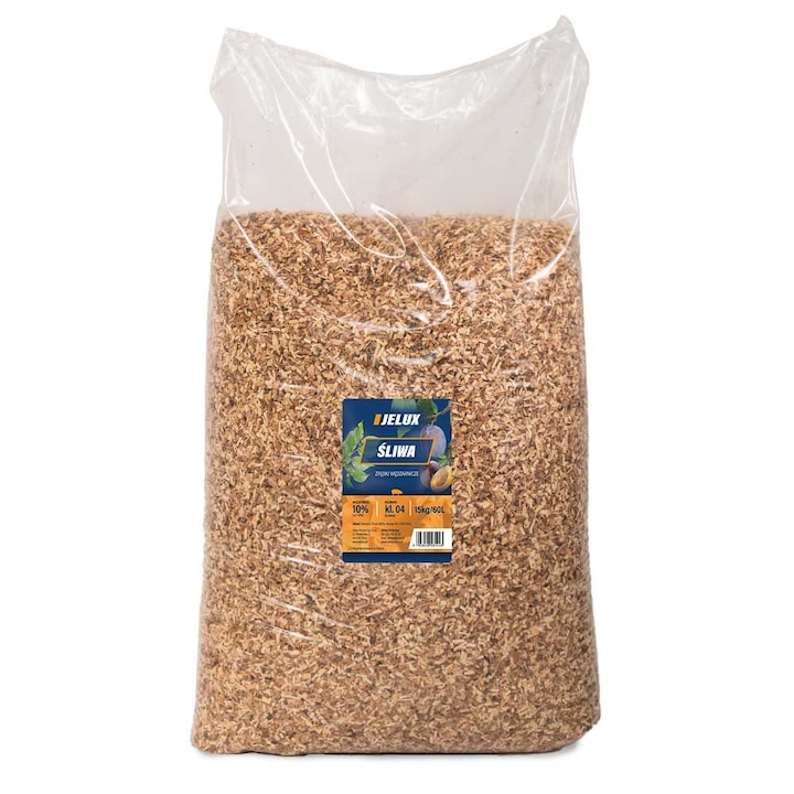 Aschii de afumare, Jelux, Lemn de prun, 15 kg