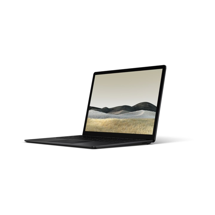 Microsoft Surface Laptop 3, 13 "5", Fekete, Intel® Core™ i5, 8GB RAM, 256GB SSD, Intel® Iris® Plus Graphics, Windows 10, Német billentyűzet, V4C- 00025