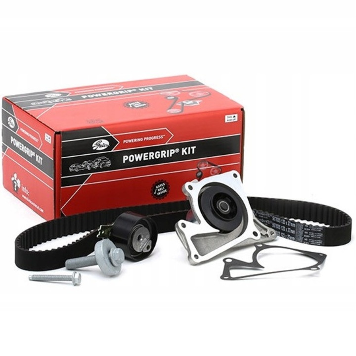 Fogasszíj és vízszivattyú készlet, GATES KP25578XS-2, PowerGrip, kompatibilis DACIA/NISSAN/RENAULT