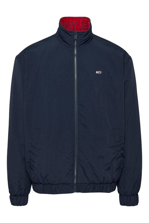 Tommy Jeans, Зимно яке с джобове встрани, Тъмносин