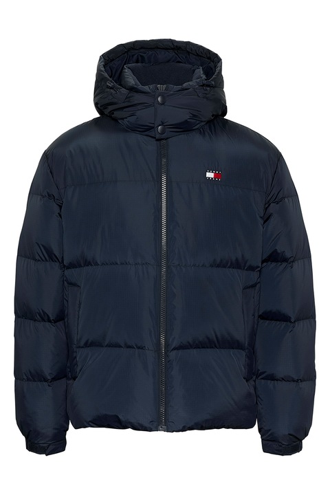 Tommy Jeans, Télikabát nagyméretű logóval, Tengerészkék, XL