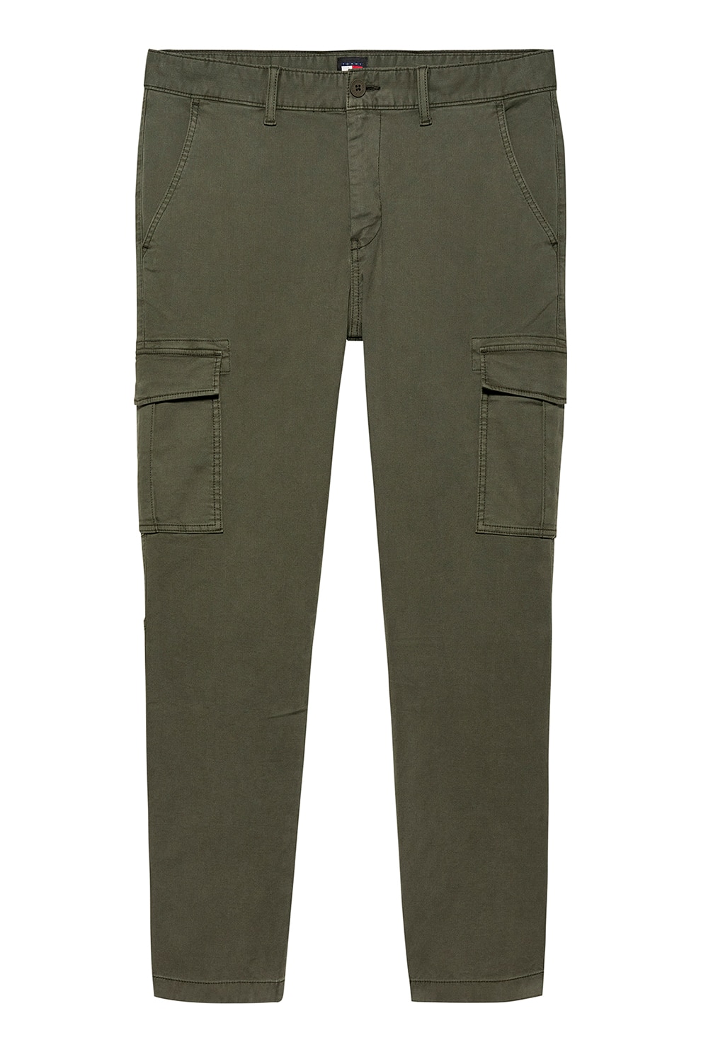 Tommy Jeans, Pantaloni cu buzunare laterale, Kaki, W34-L32