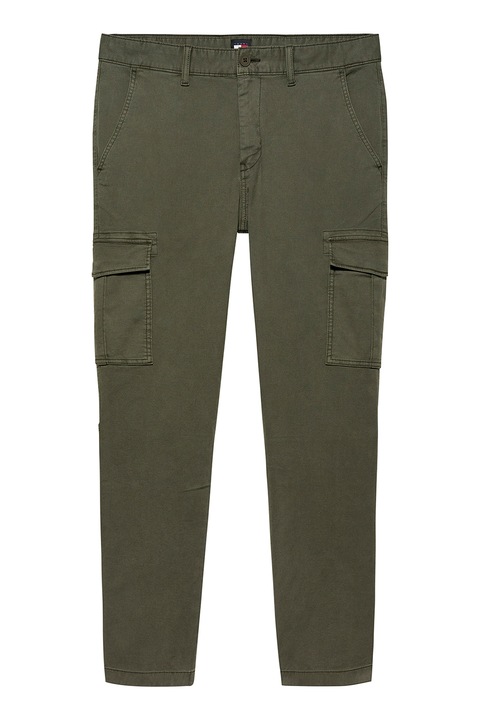 Tommy Jeans, Pantaloni cu buzunare laterale, Kaki