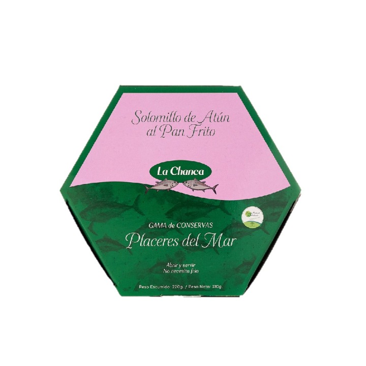 Muschiulet de ton in ulei de masline cu paine prajita, La Chanca, 310 g