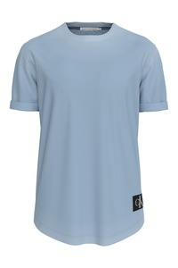 CALVIN KLEIN JEANS, Tricou regular fit de bumbac, Albastru prafuit, M