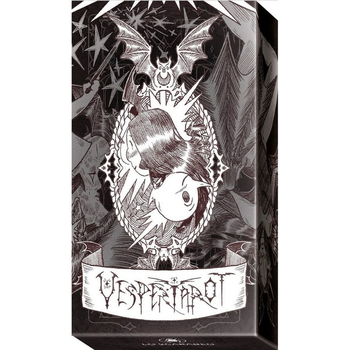 Tarot kártya, Vesper, Lo Scarabeo, limitált kiadás, 78 kártya, 6,5x11,8 cm, 2022