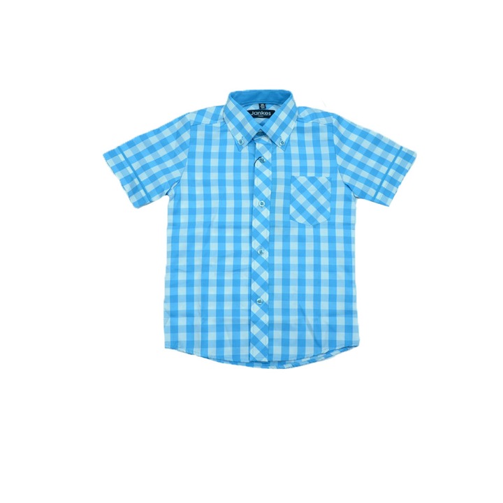 Camasa cu maneca scurta pentru baieti Jankes JKS24-M2-134, Multicolor 1861