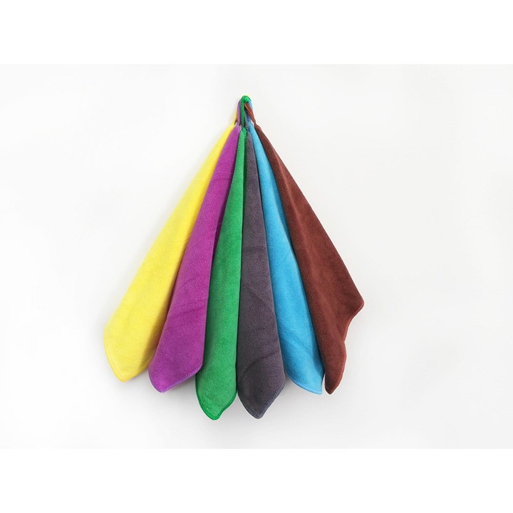 Кърпа за бързо съхнене Фаро, 30x30см, жълта