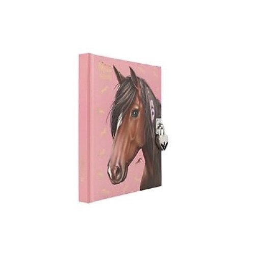 Depesche Miss Melody 12048 Diary with Horse Motif in Pink