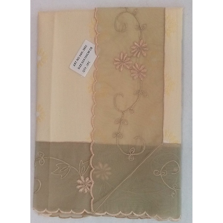 Fata de masa, 50x100cm, bej