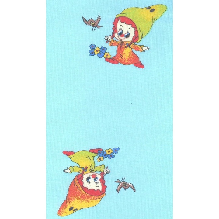 Ágyneműhuzat garnitúra, inny, 160x200cm, pamut, kék, 3 részes