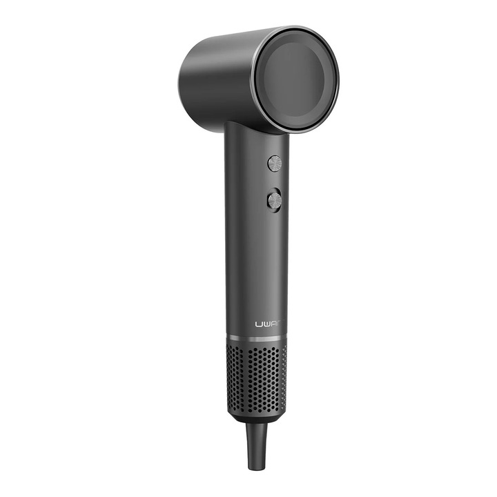 Uscator de par UWANT H100, control inteligent al temperaturii, motor fara perii, ionizare, gri