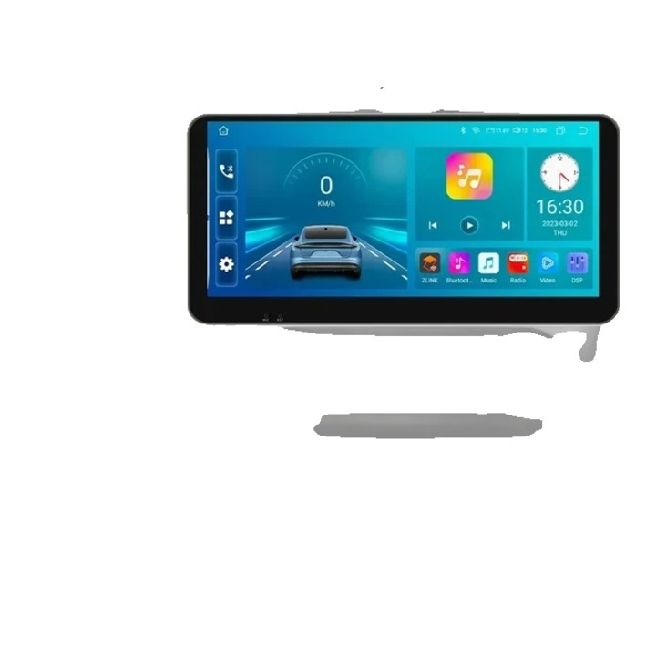 GPS-navigáció Ford Focus Mk2, QLED képernyő 10,33 hüvelykes, Android 12, ezüst