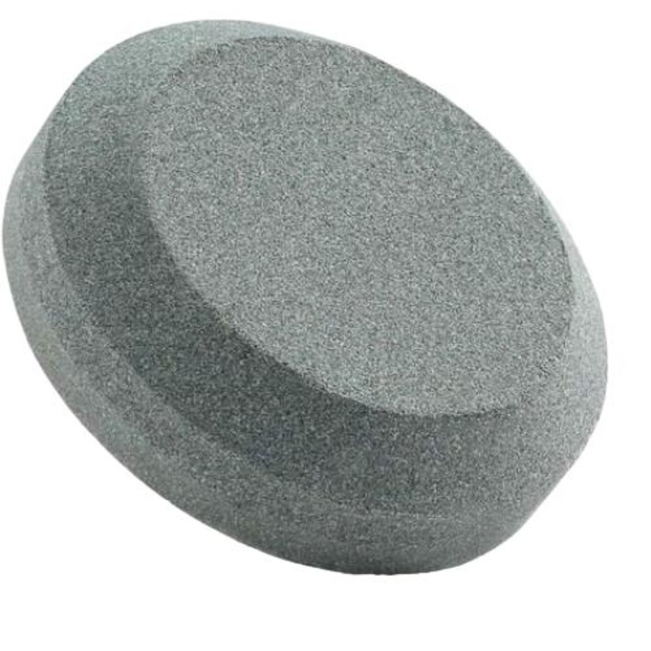 QttvbTna 2 az 1-ben fenőkő, korund, szemcse 120/280, 7,6 x 7,6 x 3 cm, szürke