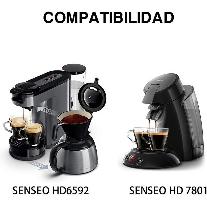 Újratölthető kávékapszula, AMRINUGL, rozsdamentes acél, könnyen tisztítható, ergonomikus kialakítás