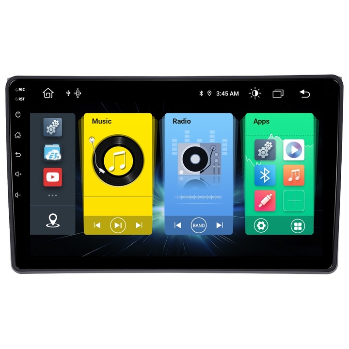 Multimédia navigációval ZT, CITROEN C4 GRAND PICASSO 2006-2013 9", 8+4+64, 92001100-hoz