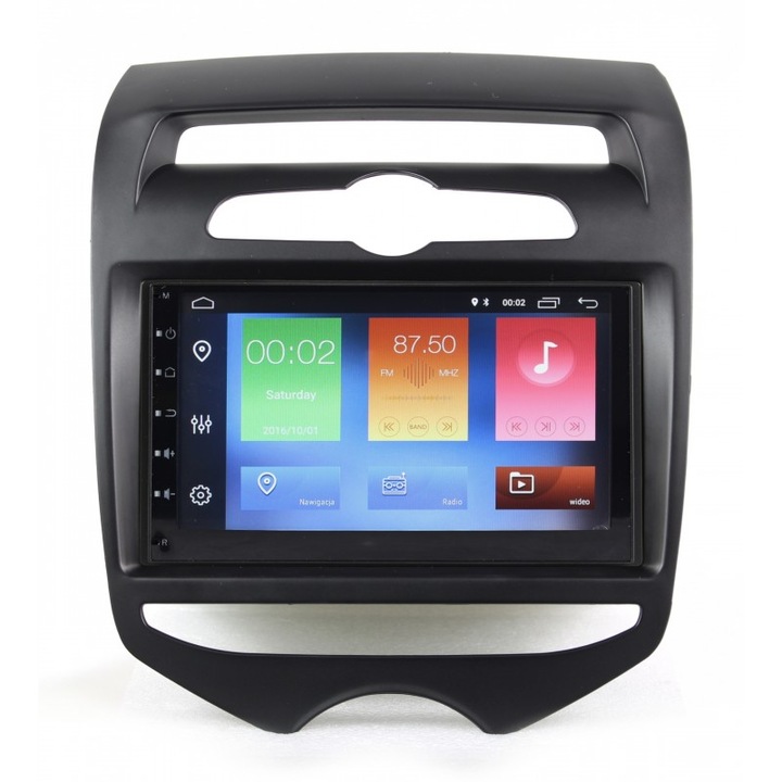 Multimédia rendszer navigációval ZT, HYUNDAI IX20 2010-2019-hez – 7'', 4+2+16, 9386