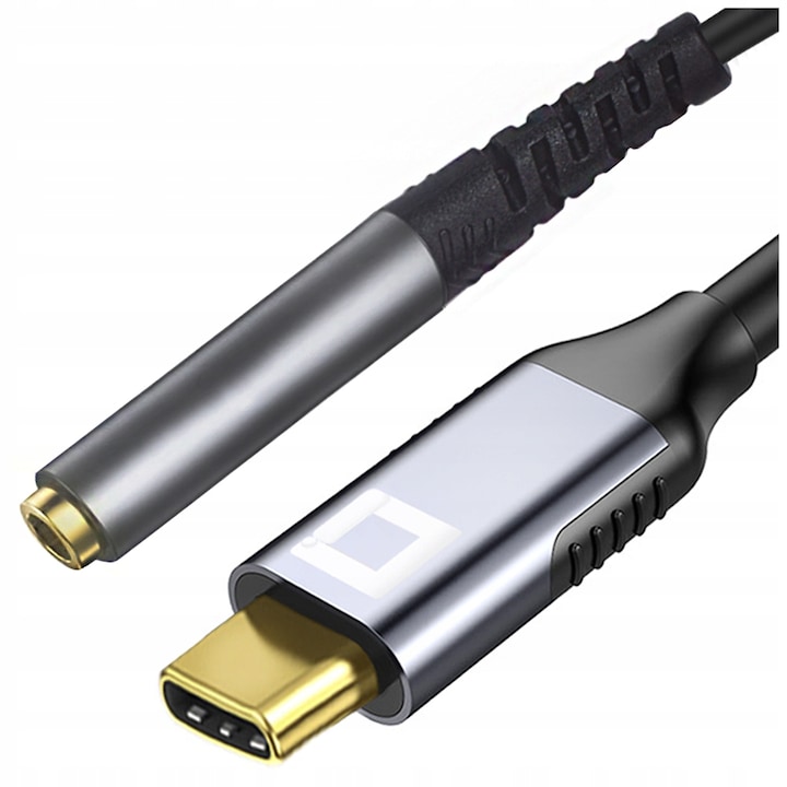 Co2 Adapter Usb-C Mini Jack 3, 5 Mm-Es Adapter Aux Kábel Samsung Dac 128K-Hoz