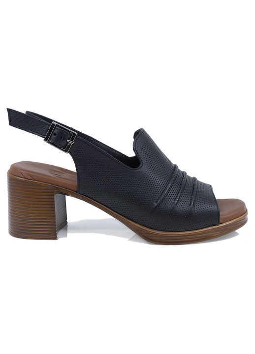 Sandale Dama, Caspian, Cas-23604-24206, casual, Negru