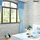 Set 60x Tapet Caramida 3D Teno®, model Stelute, suprafata acoperire 31.8 mp, autoadeziv, waterproof, usor de montat, design modern, 70x77 cm, alb
